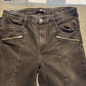 Joe's Jeans Charcoal High Rise Skinny Ankle